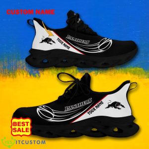 NRL Sneakers Penrith Panthers Big Logo Max Soul Shoes Custom Name For Fans - Penrith Panthers Max Soul Shoes_7