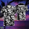 Oakland Raiders Summer Hawaiian Shirt And Short Product Photo 1