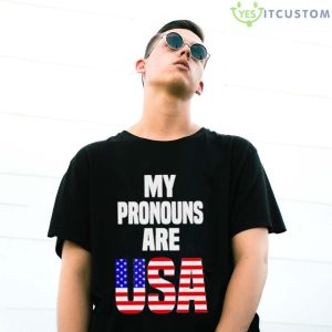 Official My Pronouns Are Usa Shirt For Men Women Youth Trending 2023 - G500 Gildan T-Shirt