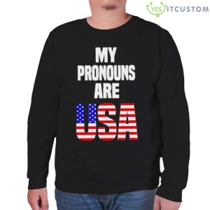 Official My Pronouns Are Usa Shirt For Men Women Youth Trending 2023 - Unisex Sweatshirt