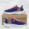 Ohio State Buckeyes American Flag Air Mesh Running Shoes Sport Team For Men And Women Product Photo 1