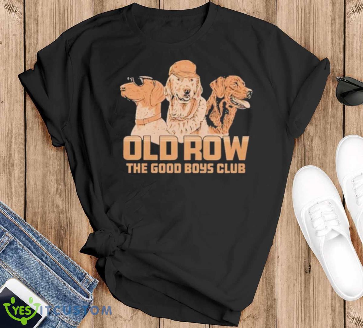 Old Row The Good Boys Club Trio Pocket T Shirt Product Photo 1
