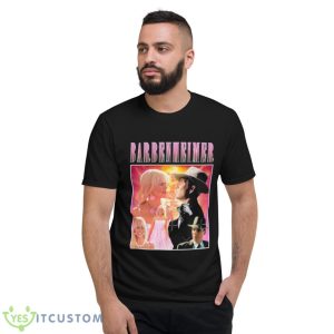 Oppenheimer Barbie Movie Fan Collage Shirt - Short Sleeve T-Shirt