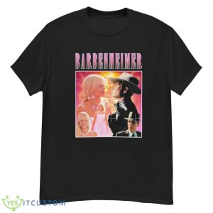 Oppenheimer Barbie Movie Fan Collage Shirt - G500 Men’s Classic T-Shirt