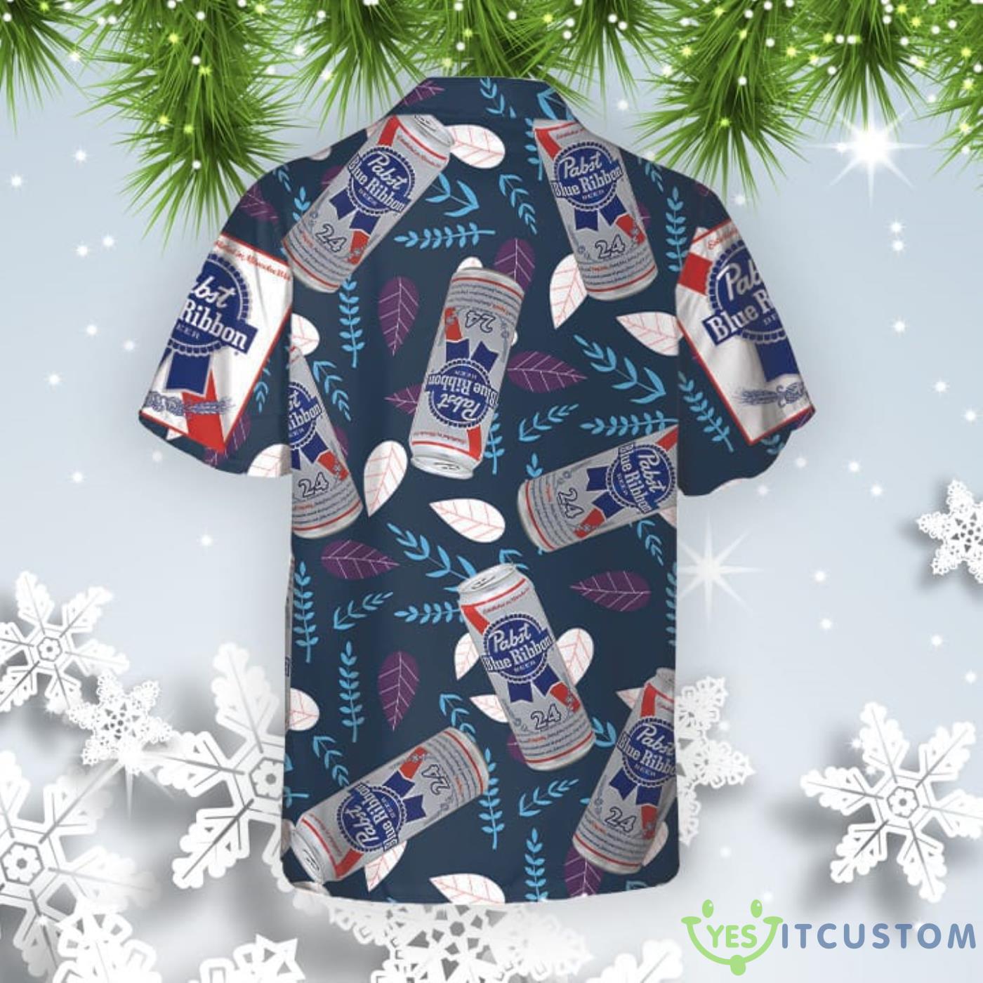 Pabst Ribbon Beach Lover 3D Hawaiian Shirt For Men And Women 5 Pabst Ribbon Beach Lover 3D Hawaiian Shirt For Men And Women Product Photo 2