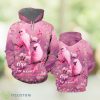 Parrot Breast Cancer Awareness All Over Print 3D Hoodie Men And Women Gift Product Photo 1