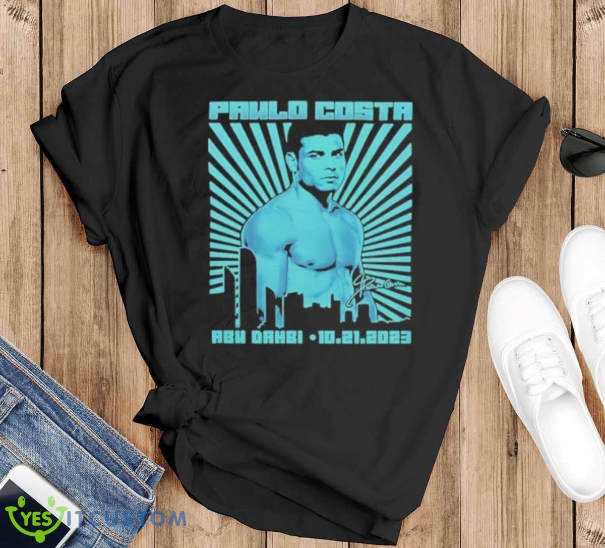 Paulo Costa Merch Paulo Costa Event Shirt Product Photo 1