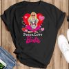 Peace Love Barbie Shirt - Black T-Shirt