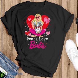 Peace Love Barbie Shirt - Black T-Shirt