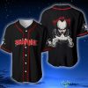 Pennywise Fan Gift, Pennywise IT Movie Fan Gift, Pennywise You’ll Float Too Baseball Jersey Shirt Product Photo 1