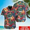 Personalized NHL Florida Panthers Tropical Floral Hawaiian Shirt Product Photo 1