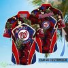 Personalized Washington Nationals MLB Flower Summer Tropical Hawaiian Shirt Product Photo 1