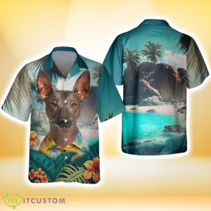 Peruvian Inca Orchid All Printed 3D Hawaiian Shirt For Dog Lover Product Photo 3