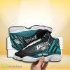 Philadelphia Eagles Football Team Custom Name Air Jordan 13 Sneakers For Fans Product Photo 1