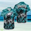 Philadelphia Eagles NFL Palm Trees Summer Hawaiian Shirt Product Photo 1
