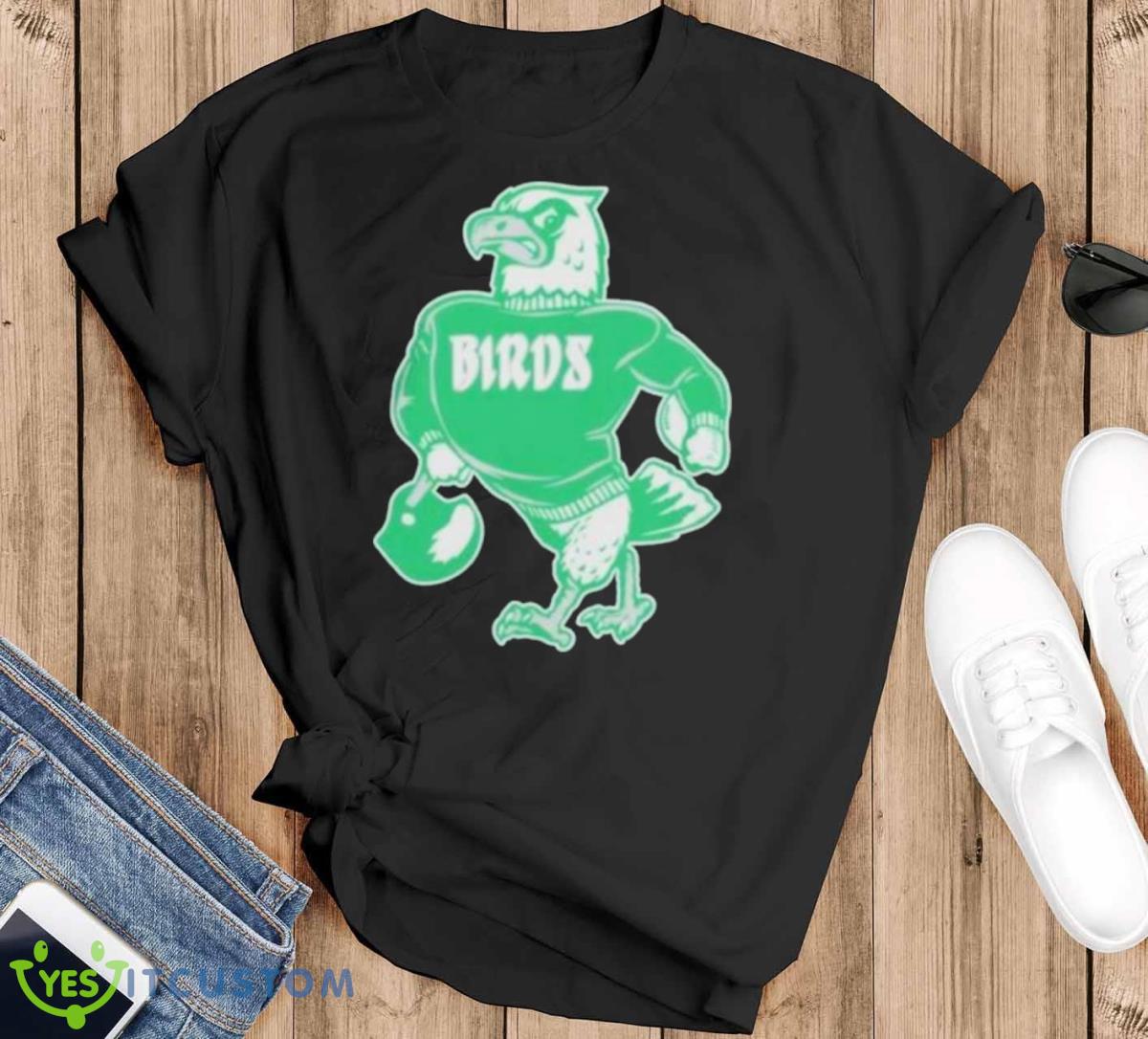 Philly Goat Shop Birds Retro MascoShirt, Hoodie, Sweatshirt 10 Philly Goat Shop Birds Retro MascoShirt, Hoodie, Sweatshirt - Black T-Shirt