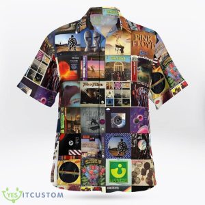 Pink Floyd Album Covers Hawaiian Shirt For Fans Product Photo 2