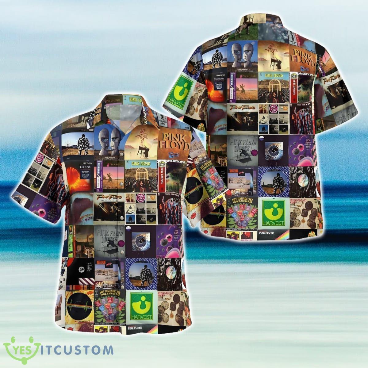 Pink Floyd Album Covers Hawaiian Shirt For Fans 4 Pink Floyd Album Covers Hawaiian Shirt For Fans Product Photo 1