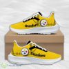 Pittsburgh Steelers Football Air Mesh Running Shoes Sport Team For Men And Women Fans Product Photo 1