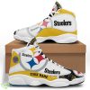 Pittsburgh Steelers Football Team Custom Name Air Jordan 13 Running Shoes Best Gift For Real Fans Product Photo 1