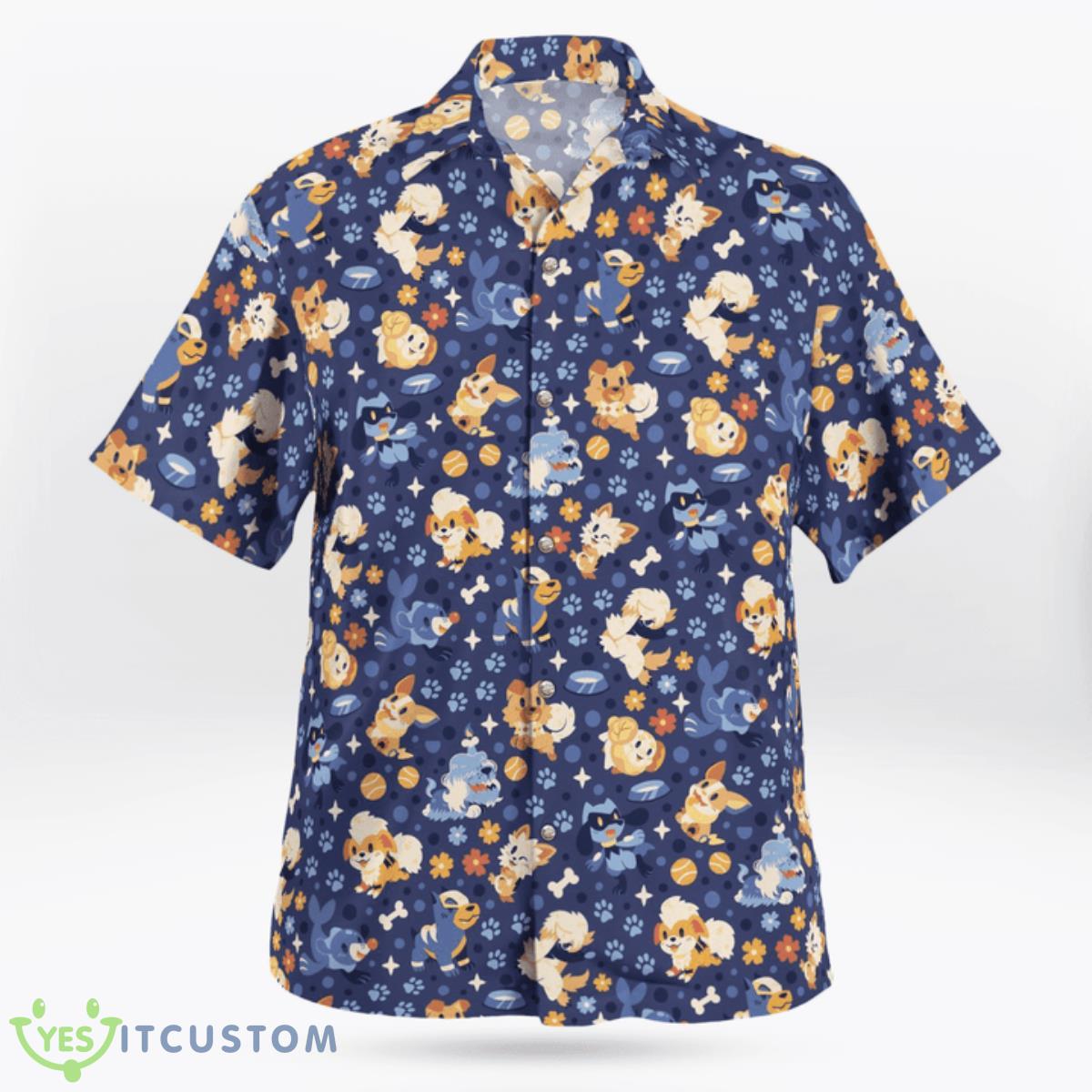 PKM Colorful Canines Hawaiian Shirt For Fans 5 PKM Colorful Canines Hawaiian Shirt For Fans Product Photo 2