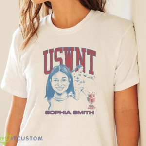 Playa Society Uswnt Sophia Smith T-Shirt - White Ladies T-Shirt