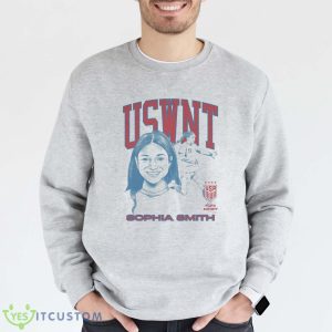 Playa Society Uswnt Sophia Smith T-Shirt - Grey Sweatshirt