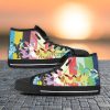 Pokemon Shoes Eevee High Top Canvas Sneakers Product Photo 1