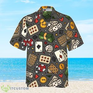 Poker Seamless Pattern 02 Hawaiian Shirt Best Gift For Men And Women Product Photo 3