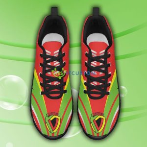 Pro League Shoes KV Oostende Custom Name Big Logo Black White Sneakers For Fans - KV Oostende Sneakers_9