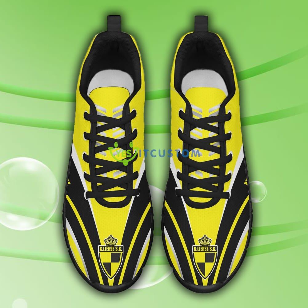 Pro League Shoes Lierse Kempenzonen Custom Name Big Logo Black White Sneakers For Fans 2 Pro League Shoes Lierse Kempenzonen Custom Name Big Logo Black White Sneakers For Fans - Lierse Kempenzonen Sneakers_10
