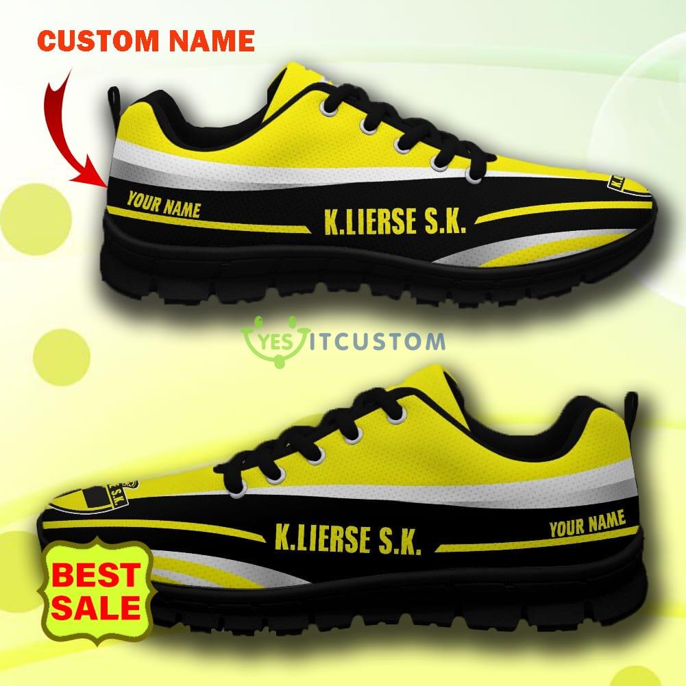 Pro League Shoes Lierse Kempenzonen Custom Name Big Logo Black White Sneakers For Fans 9 Pro League Shoes Lierse Kempenzonen Custom Name Big Logo Black White Sneakers For Fans - Lierse Kempenzonen Sneakers_9