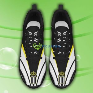 Pro League Shoes R Charleroi SC Custom Name Big Logo Black White Sneakers For Fans - R. Charleroi S.C Sneakers_10