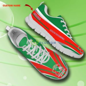 Pro League Shoes Zulte Waregem Custom Name Big Logo Black White Sneakers For Fans - Zulte Waregem Sneakers_4