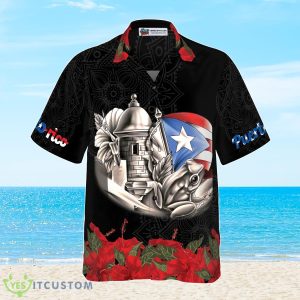 Puerto Rico Manga Flower Hawaiian Shirts Best Gift For Men And Women 5 Puerto Rico Manga Flower Hawaiian Shirts Best Gift For Men And Women Product Photo 3