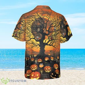Pumpkin Night Hawaiian Shirt Best Gift For Men And Women Product Photo 1