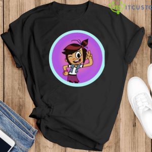 Purple Art The Ghost And Molly Mcgee Shirt For Men Women Youth Trending 2023 - Black T-Shirt