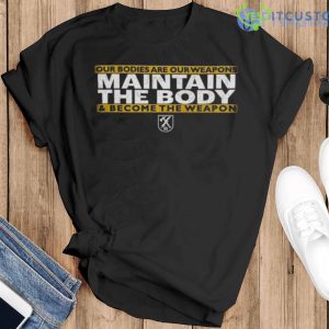 Rangerup Memento Mori Maintain The Body Shirt For Men Women Youth Trending 2023 - Black T-Shirt