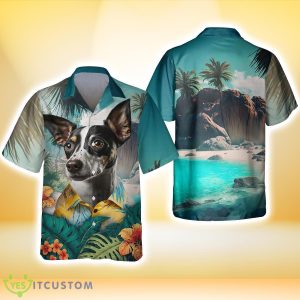 Rat Terrier All Printed 3D Hawaiian Shirt For Men Women Product Photo 3