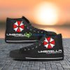Resident Evil High Top Canvas Shoes Gift For Men And Women Product Photo 1