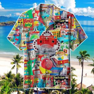 Retro Toys Unisex Hawaiian Shirt Product Photo 1