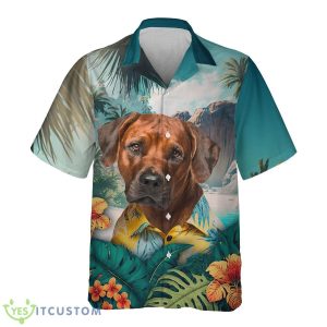 Rhodesian Ridgeback All Printed 3D Hawaiian Shirt For Dog Lover Product Photo 2