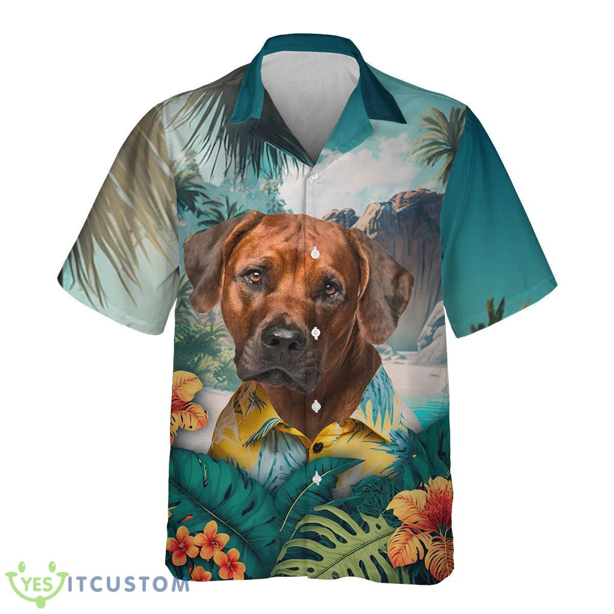 Rhodesian Ridgeback All Printed 3D Hawaiian Shirt For Dog Lover 7 Rhodesian Ridgeback All Printed 3D Hawaiian Shirt For Dog Lover Product Photo 2