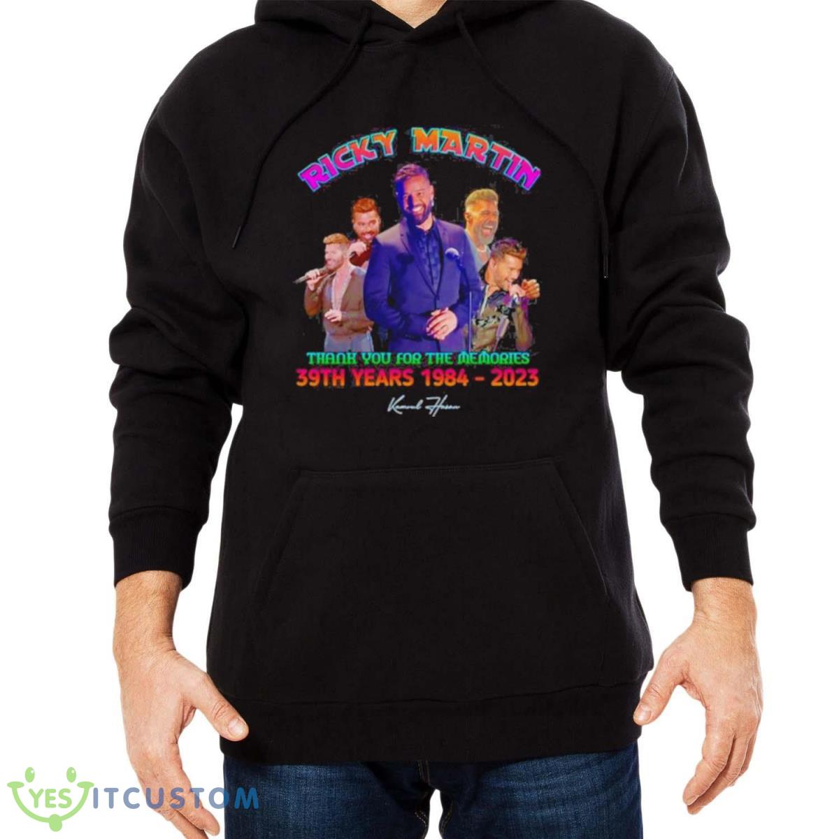 Ricky Martin Thank You For The Memories 39th Years 1984 2023 Signature Shirt 11 Ricky Martin Thank You For The Memories 39th Years 1984 2023 Signature Shirt Product Photo 3