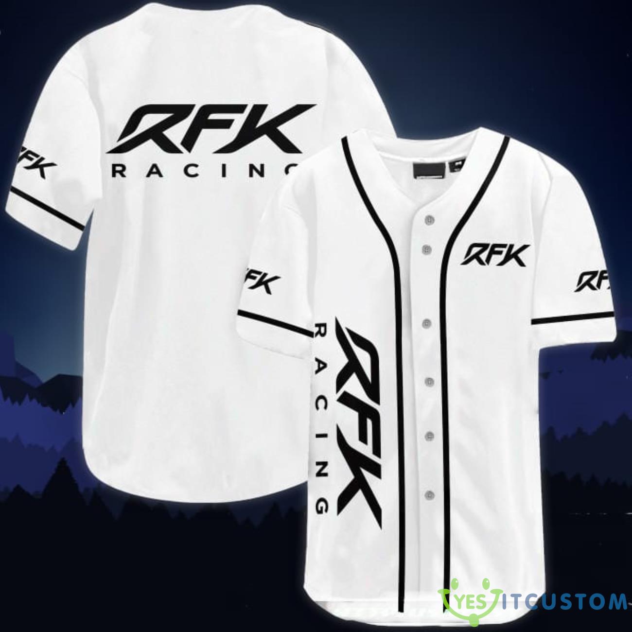 Roush Fenway Racing Team Baseball Jersey Shirt 3 Roush Fenway Racing Team Baseball Jersey Shirt Product Photo 1