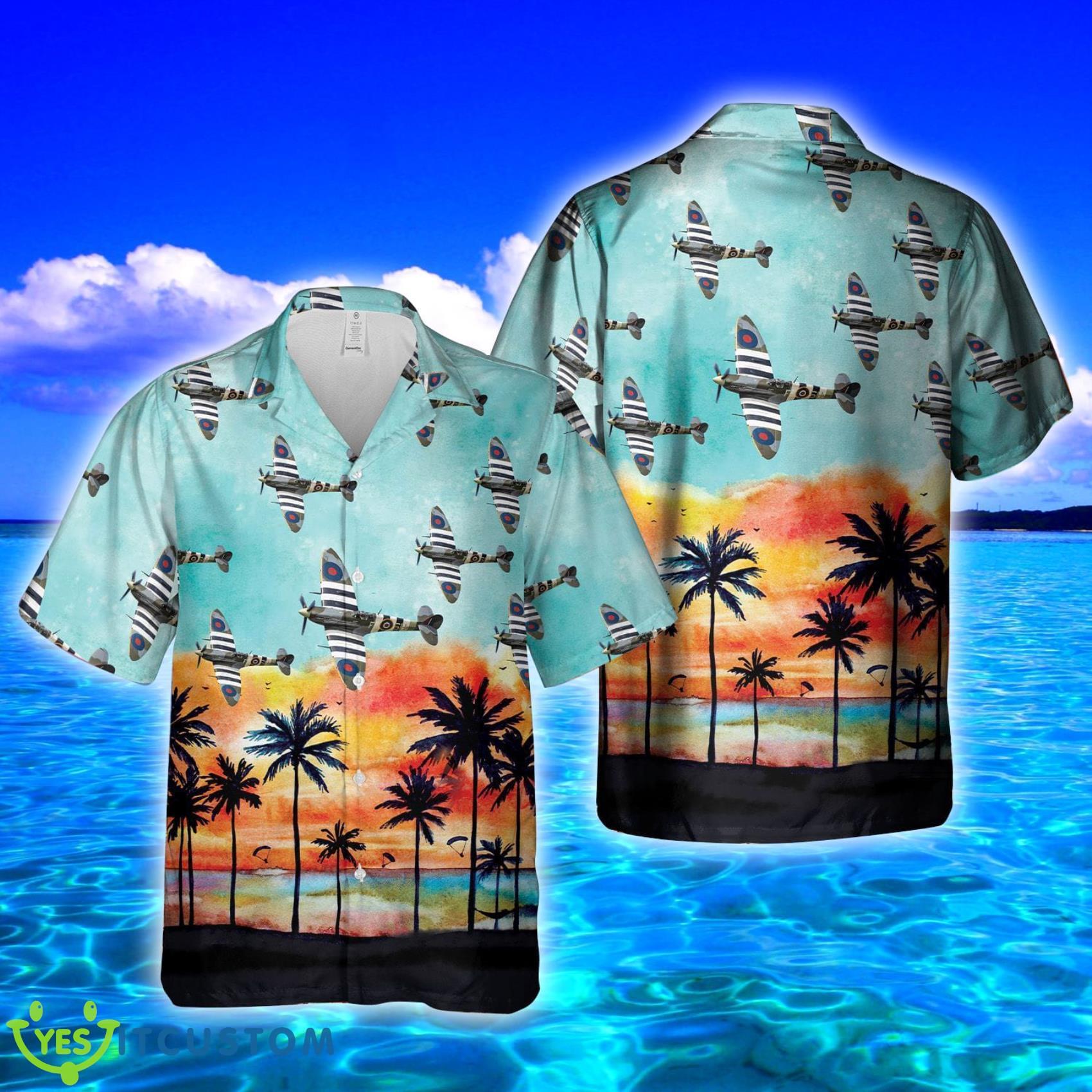 Royal Air Force Spitfire Summer Aloha And Beach Short 2 Royal Air Force Spitfire Summer Aloha And Beach Short Product Photo 1