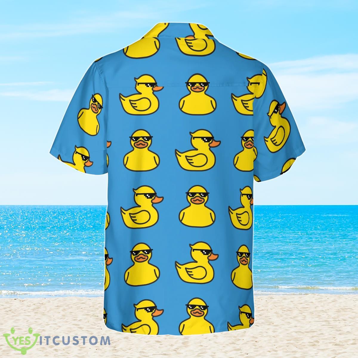 Rubber Yellow Duck Blue Water Toy Duck With Sunglasses Hawaiian Shirt Best Gift For Men And Women 7 Rubber Yellow Duck Blue Water Toy Duck With Sunglasses Hawaiian Shirt Best Gift For Men And Women Product Photo 2