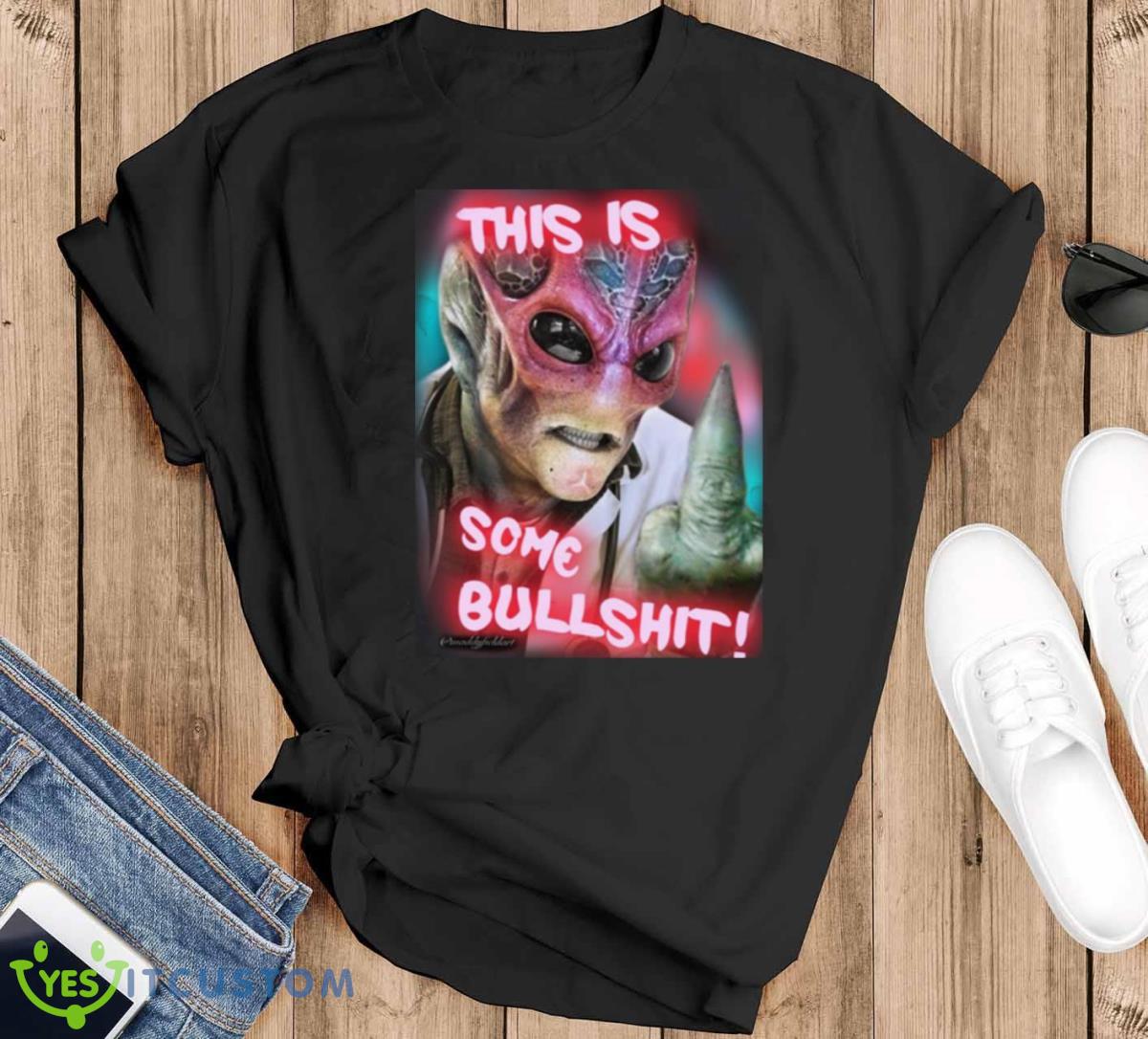 Rude Alien From Resident Alien Shirt Product Photo 1