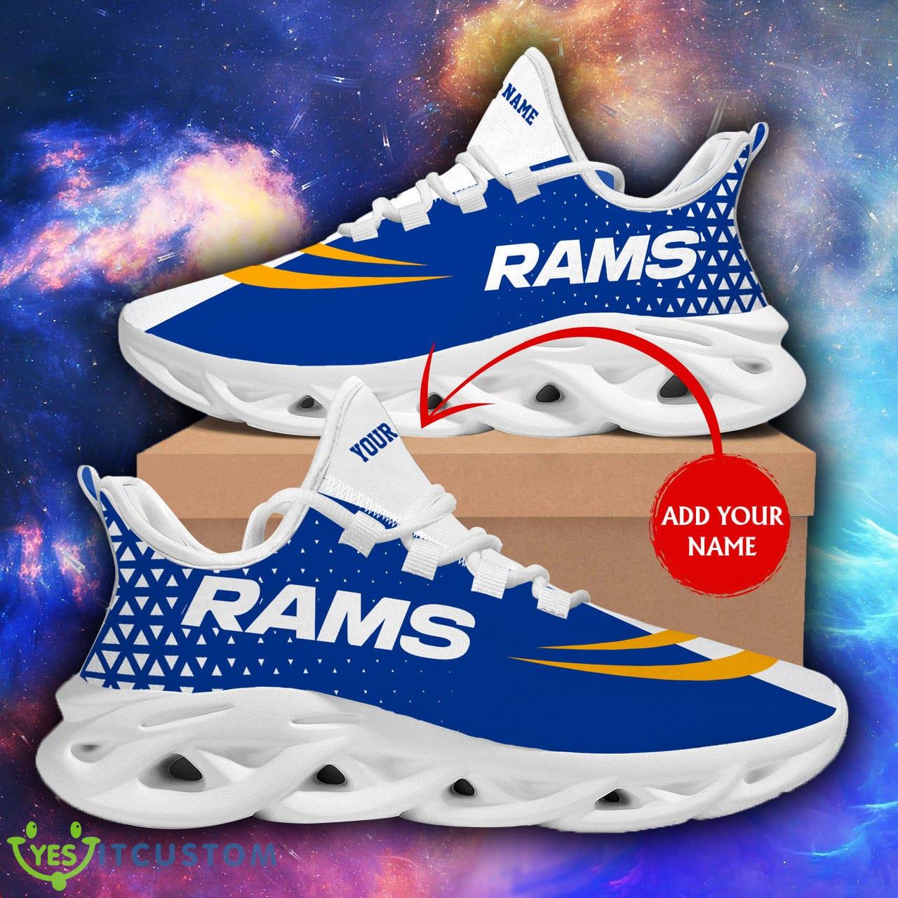 Running Sneakers Los Angeles Rams Logo Max Soul Shoes Custom Name 9 Running Sneakers Los Angeles Rams Logo Max Soul Shoes Custom Name - Los Angeles Rams Custom Custom Max Soul Shoes_1