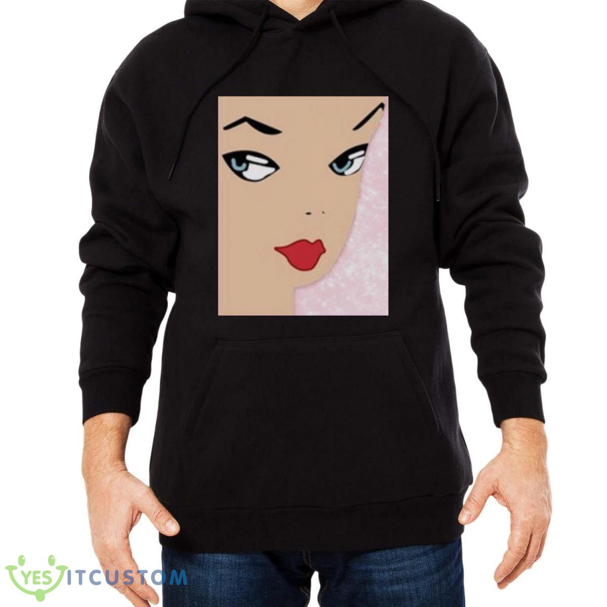 Ryan Wearing A Barbie Shirt 11 Ryan Wearing A Barbie Shirt - Men Black Hoodie